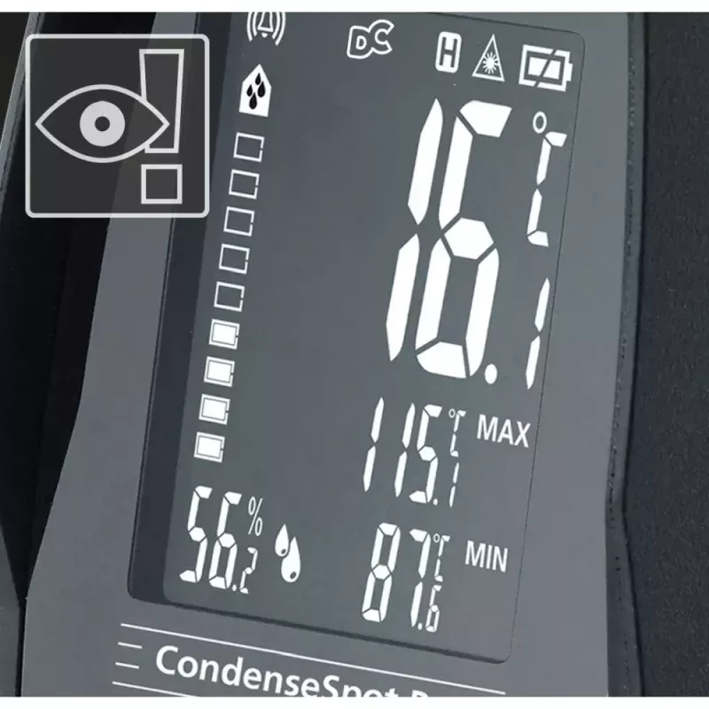 Laserliner CondenseSpot Pro temperatūros ir drėgmės matavimo prietaisas