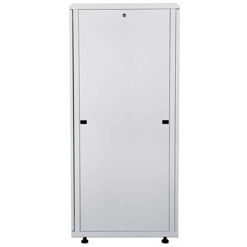 Intellinet 19 inch tinklo spinta - laisvai pastatoma, 26U, 600x600 mm (plotis x gylis), pilka, plokščia pakuotė, maks. 1500 kg, kelių taškų durų spyna, po vieną spyną kiekviename šoniniame skydelyje, naudingas gylis 123–373 mm, IP20, stelažas, plienas