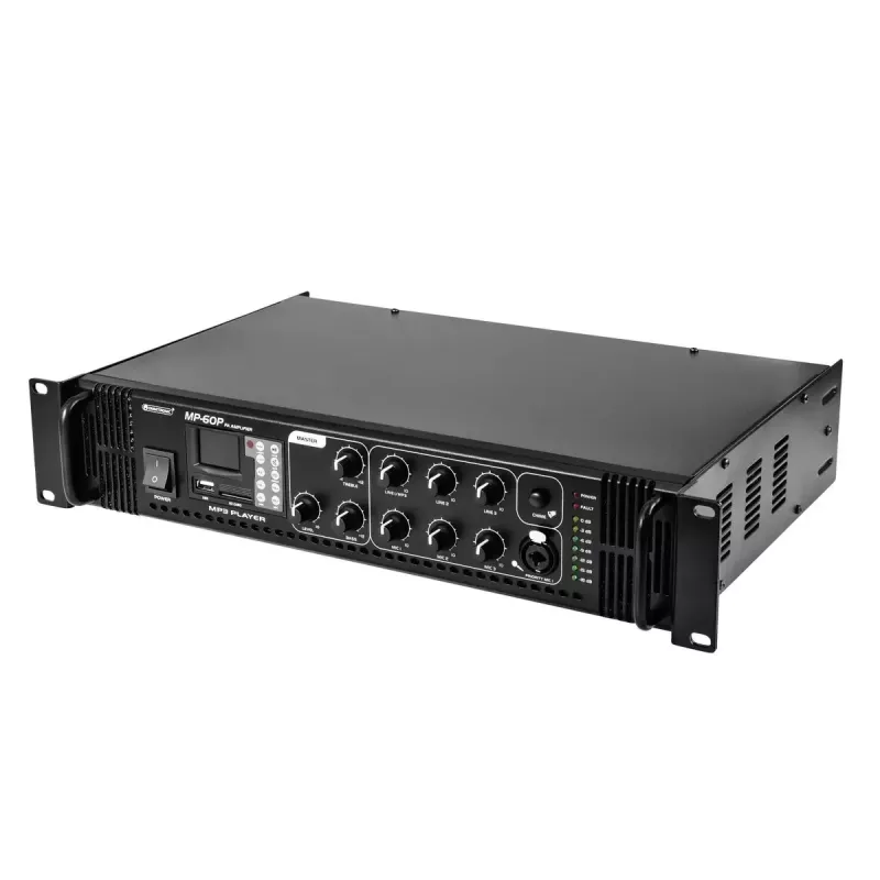 Garso stiprintuvas Omnitronic 80709611 Performance/scena Juodas