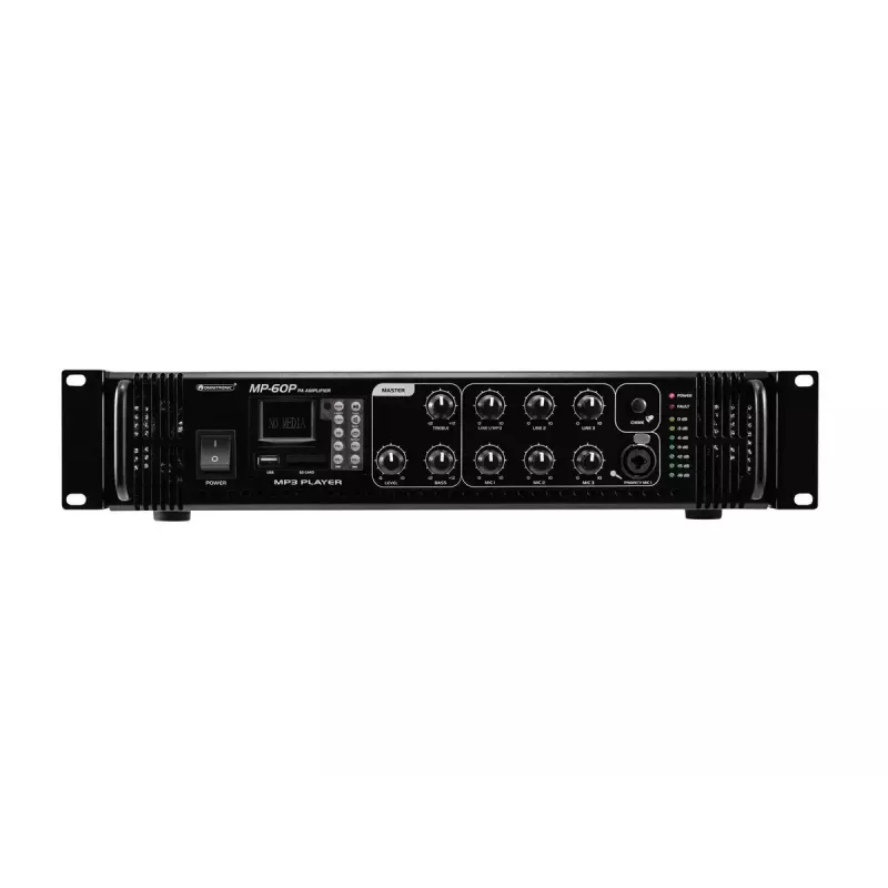 Garso stiprintuvas Omnitronic 80709611 Performance/scena Juodas