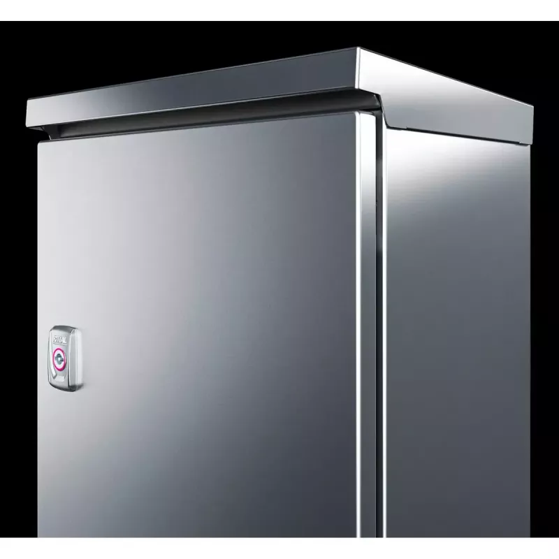 Rack viršus Rittal AX 2363.010, nerūdijančio plieno korpusas, aukštis 43 mm, svoris 4,4 kg