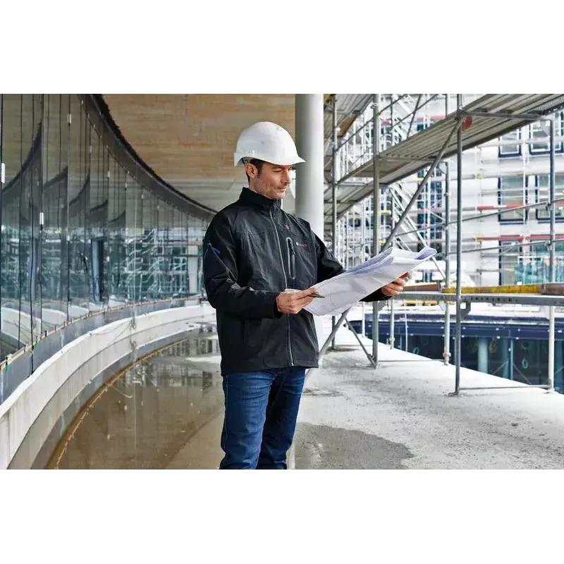 Bosch GHJ 12+18V XA Professional šildoma striukė S dydžio juoda
