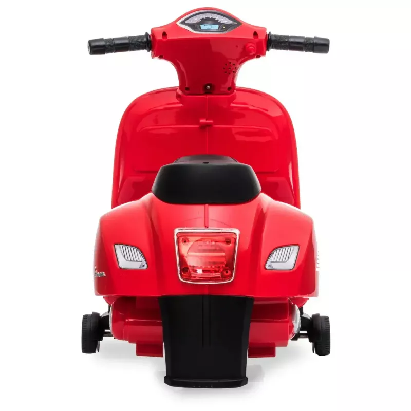 Elektrinis vaikiškas paspirtukas Jamara Vespa Mini, 4 ratai, nuo 1,6 metų, juodas/raudonas
