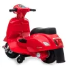 Elektrinis vaikiškas paspirtukas Jamara Vespa Mini, 4 ratai, nuo 1,6 metų, juodas/raudonas