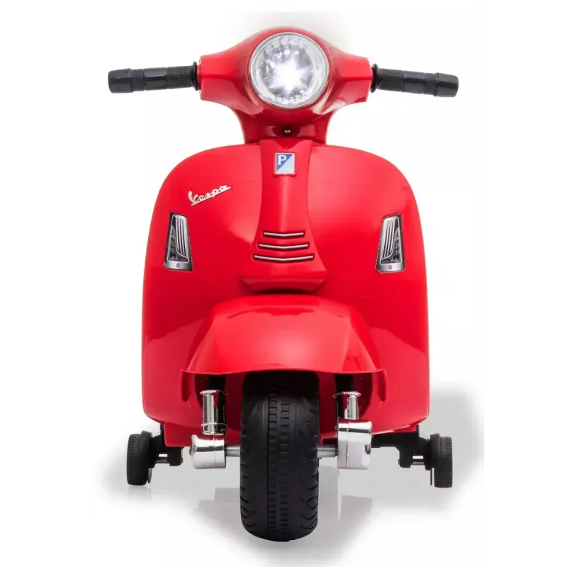 Elektrinis vaikiškas paspirtukas Jamara Vespa Mini, 4 ratai, nuo 1,6 metų, juodas/raudonas