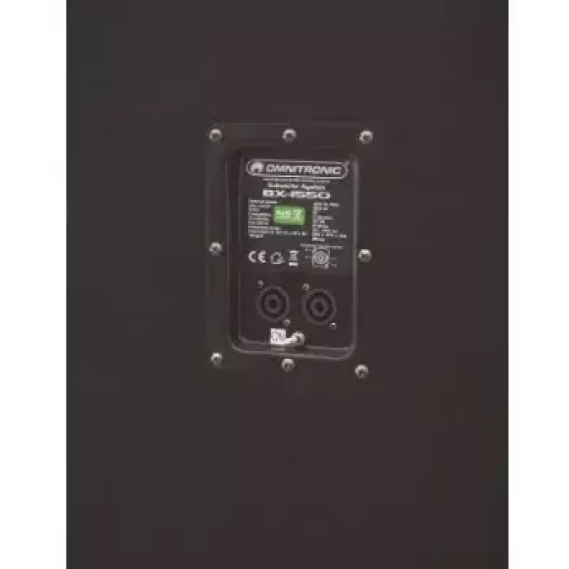 Pasyvus žemųjų dažnių garsiakalbis Omnitronic BX-1550 Juodas