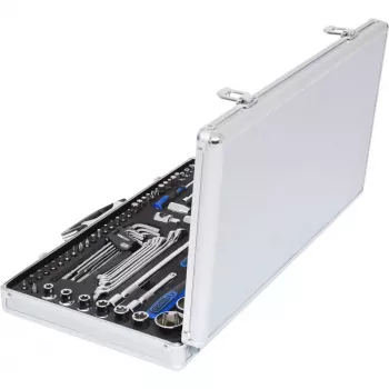 KS Tools 918.0702 veržliarakčių galvučių rinkinys 102 vnt., chromo-vanadžio plienas