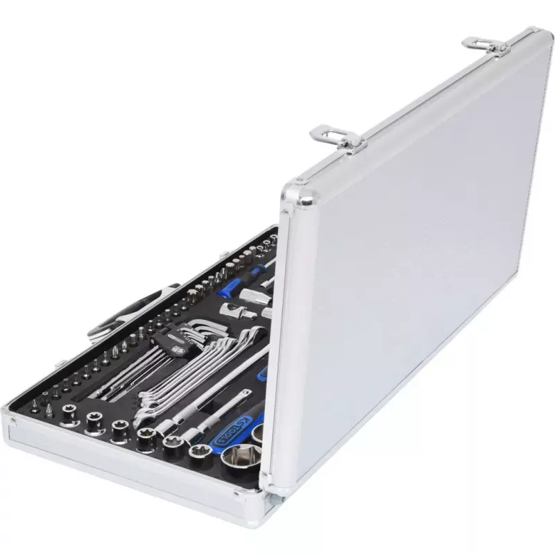 KS Tools 918.0702 veržliarakčių galvučių rinkinys 102 vnt., chromo-vanadžio plienas