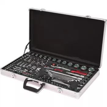 KS Tools 918.0702 veržliarakčių galvučių rinkinys 102 vnt., chromo-vanadžio plienas