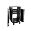 Kietasis dėklas Roadinger 30109132 Aliuminis Juodas Sidabrinis 555x630x985mm