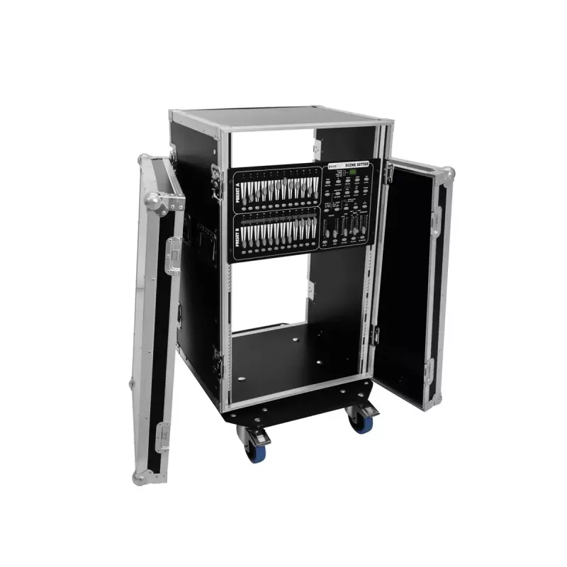 Kietasis dėklas Roadinger 30109132 Aliuminis Juodas Sidabrinis 555x630x985mm