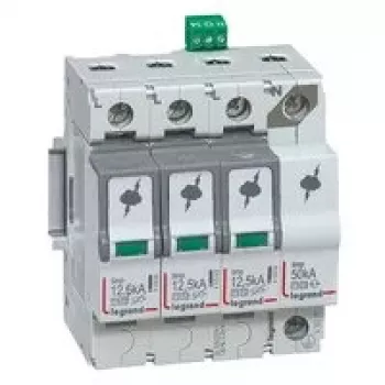 Legrand 412277 apsauginis įtaisas nuo viršįtampių T1+T2 3P+N 12,5kA