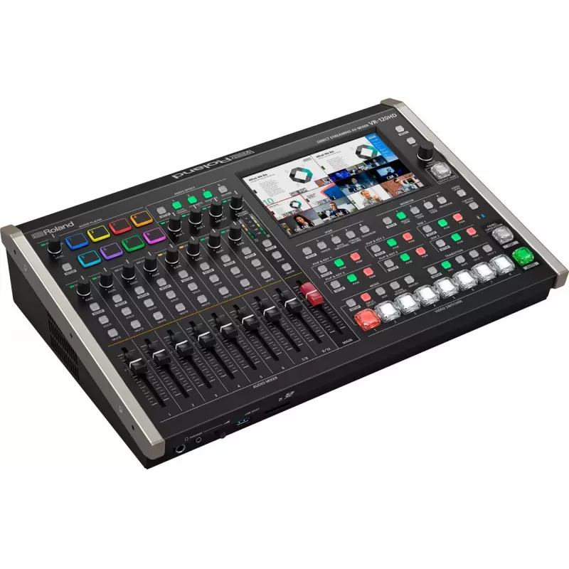 Mikšeris Roland VR-120HD 42 kanalai 24 bit 48 kHz juodas