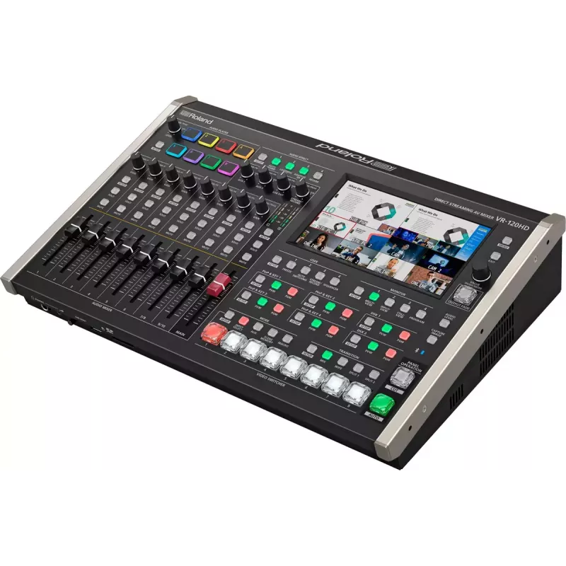 Mikšeris Roland VR-120HD 42 kanalai 24 bit 48 kHz juodas