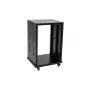 Laisvai pastatomas stovas Roadinger 30103171 14U juodas 100 kg