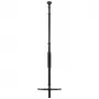 Hama Smooth Tripod 1/4 inch aliumininis trikojis juodas rožinis