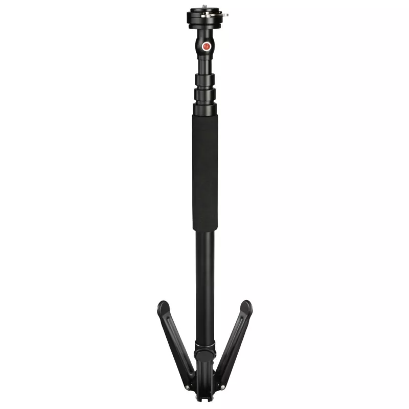Hama Smooth Tripod 1/4 inch aliumininis trikojis juodas rožinis