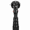 Hama Smooth Tripod 1/4 inch aliumininis trikojis juodas rožinis