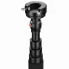 Hama Smooth Tripod 1/4 inch aliumininis trikojis juodas rožinis