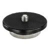 Hama Smooth Tripod 1/4 inch aliumininis trikojis juodas rožinis