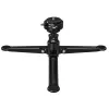 Hama Smooth Tripod 1/4 inch aliumininis trikojis juodas rožinis