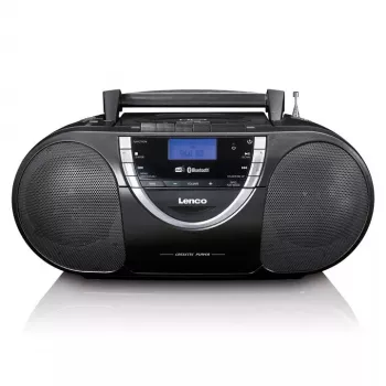 Asmeninis CD grotuvas Lenco SCD-600 juodas sidabrinis DAB+ FM PLL