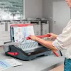 GBC CombBind® CB25 Rankinė įrišimo mašina, kombinuota, 25 lapų perforavimas, 390 lapų įrišimas, juoda/raudona