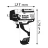 Pneumatinis veržliaraktis Bosch GDS 10.8 V-EC Professional 3/8 colio 2600 RPM 115 N⋅m