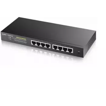 Zyxel GS1900-8HP valdomas L2 Gigabit Ethernet (10/100/1000) Power over Ethernet (PoE) jungiklis, juodas