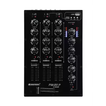 Audio maišytuvas Omnitronic 10006879 3 kanalai 20 - 20000 Hz Juoda