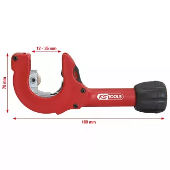 Rankinis vamzdžių pjoviklis KS Tools 104.5050, svoris 1,03 kg