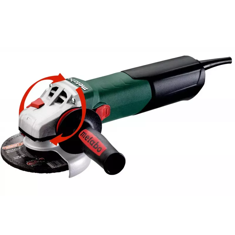Kampinis šlifuoklis Metabo WE 19-125 Q 1900 W 11000 RPM 12,5 cm