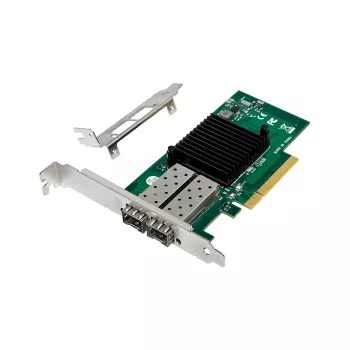 Tinklo plokštė MicroConnect X520-DA2 PCIe x8 SFP+ – dviejų prievadų 10GbE serverio adapteris
