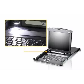 ATEN CL5716M 16 prievadų LCD KVM stovo konsolė