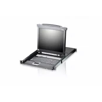 ATEN CL5716M 16 prievadų LCD KVM stovo konsolė