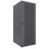 Intellinet 19 colių serverio spinta – laisvai pastatoma, 47U, 800x1000 mm (plotis x gylis), juoda, plokščia pakuotė, max 1500 kg, daugiataškis durų užraktas, po vieną užraktą šoniniams skydams, naudingas gylis 123–773 mm, IP20, stelažas, plienas