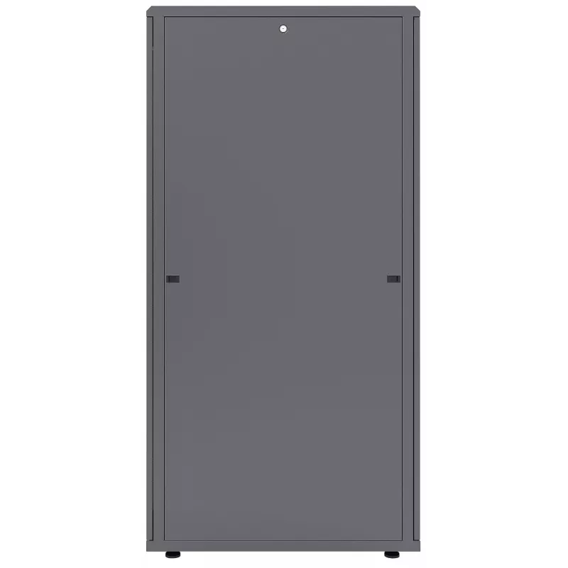 Intellinet 19 colių serverio spinta – laisvai pastatoma, 47U, 800x1000 mm (plotis x gylis), juoda, plokščia pakuotė, max 1500 kg, daugiataškis durų užraktas, po vieną užraktą šoniniams skydams, naudingas gylis 123–773 mm, IP20, stelažas, plienas