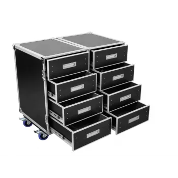 Transportinis dėklas Roadinger 3012643D Fanera Juoda 1150 mm x 470 mm x 880 mm