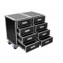 Transportinis dėklas Roadinger 3012643D Fanera Juoda 1150 mm x 470 mm x 880 mm