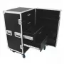 Transportinė dėžė Flight case Roadinger 30126428 Fanera Juoda Sidabrinė 59,4 kg