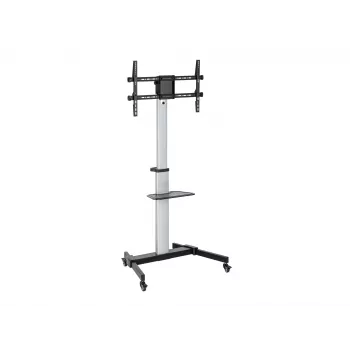 Equip 650630 mobilus televizoriaus stovas 37-86 colių, 50 kg, reguliuojamas aukštis