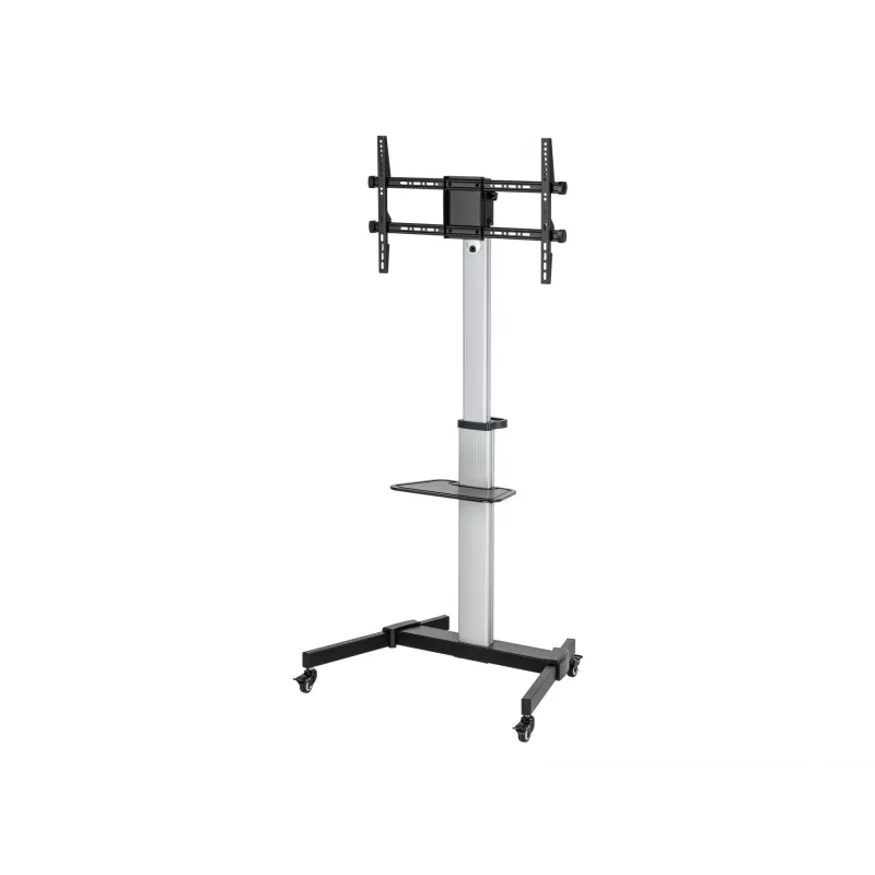 Equip 650630 mobilus televizoriaus stovas 37-86 colių, 50 kg, reguliuojamas aukštis