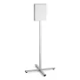 Informacinis stovas Durable 502057 A4 nerūdijantis plienas, antracitas/pilka, 638×638×1348 mm