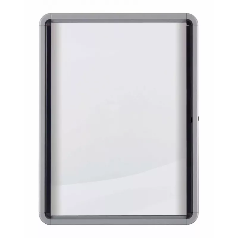 Nobo Premium Plus magnetinis užrašų lentynėlis su užrakinamomis stiklinėmis durelėmis 8xA4