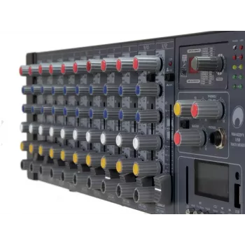 Mikseris Omnitronic RM-1422FX 12 kanalų 20–20000 Hz juodas