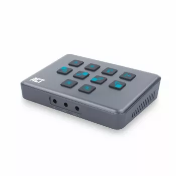 ACT AC7610 vaizdo perjungiklis su dviem HDMI įėjimais ir USB-C išėjimu, 60 Hz, pilka