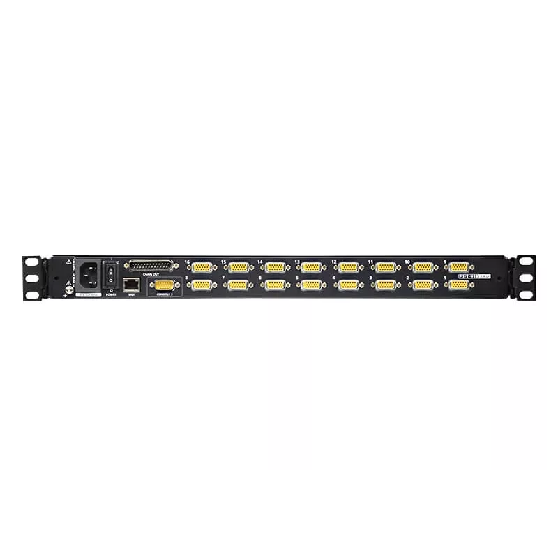 ATEN CL5716iM 16 prievadų LCD KVM jungiklis per IP (USB/PS-2, VGA) su USB išoriniu prievadu