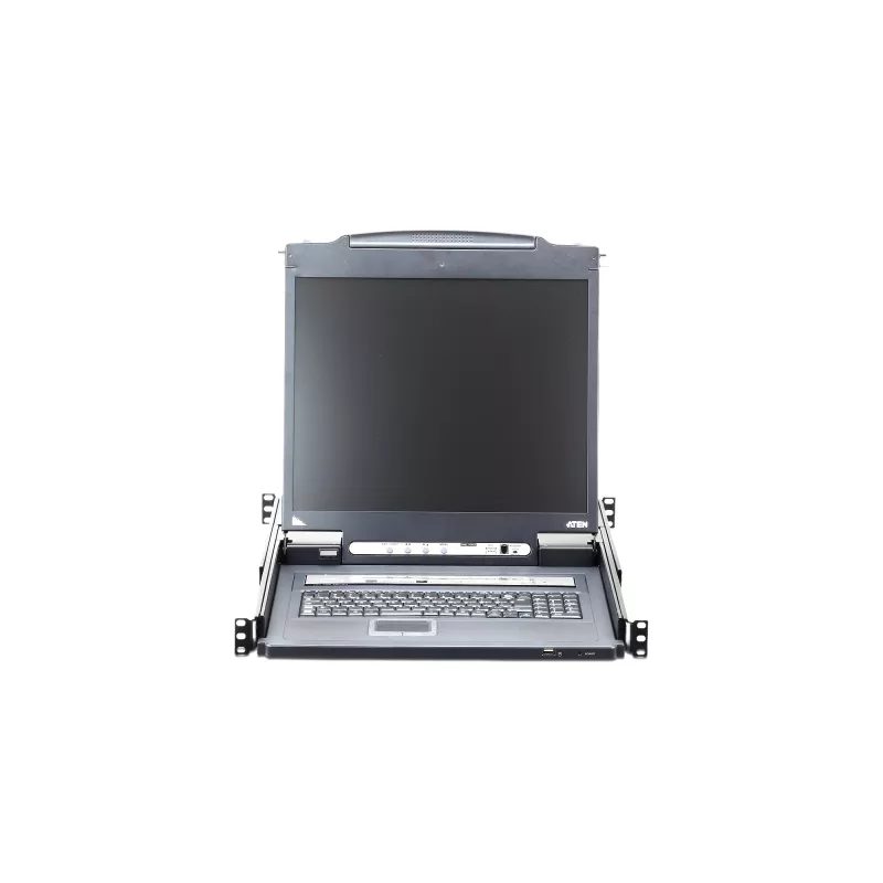 ATEN CL5716iM 16 prievadų LCD KVM jungiklis per IP (USB/PS-2, VGA) su USB išoriniu prievadu