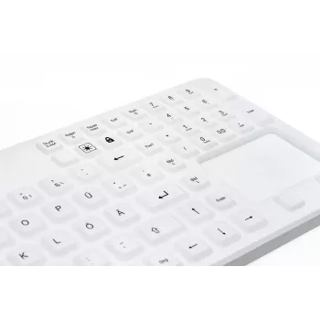 Klaviatūra GETT Cleantype Prime Touch+ USB Swiss White