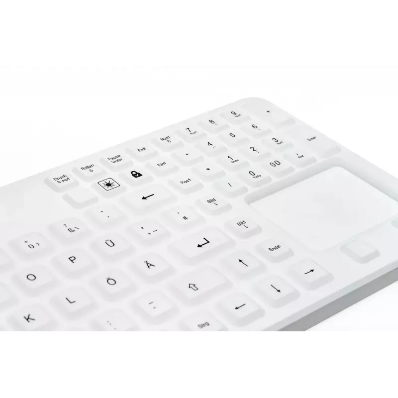 Klaviatūra GETT Cleantype Prime Touch+ USB Swiss White
